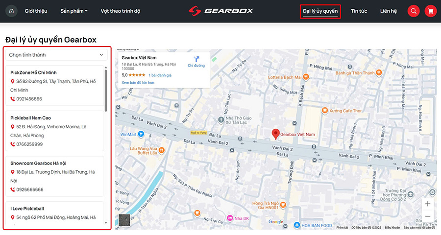 Nhà phân phối Gearbox Việt Nam (gearboxsports.vn)